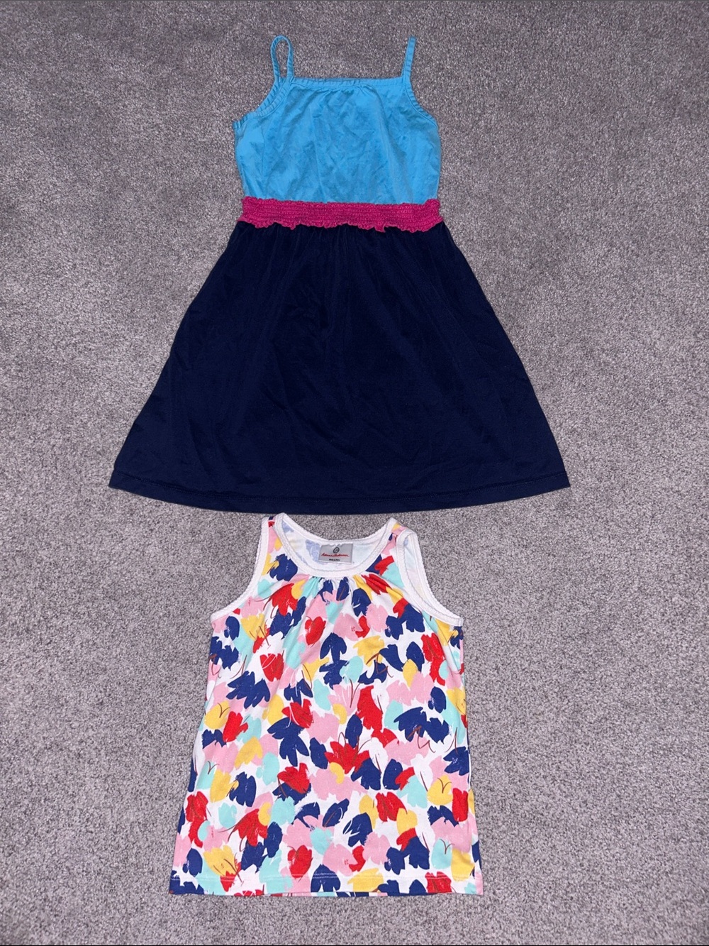 Hanna Andersson Girls’ (6/7) Dress & Tank Top